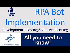 RPA Implementation Phase | Bot Development | RPA Testing | RPA Delivery Lifecycle | RPA Tutorial