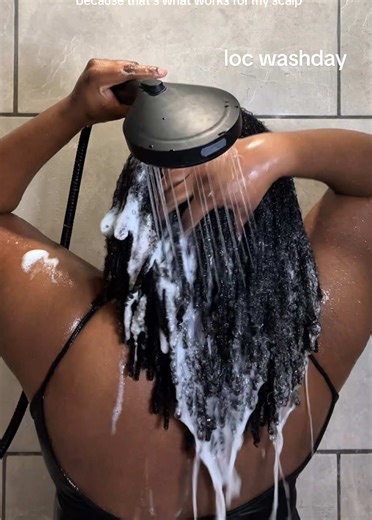 Loc Washing Routine: Scalp Care & Maintenance