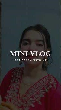 GRWM! ❤️😃 #shorts #ytshorts #grwm #minivlog