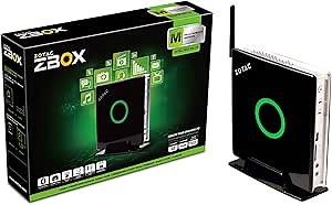 ZOTAC ZBOX M Series MA320 Plus Mini PC with AMD A4-5000 Quad-core Processor, Wi-Fi, Bluetooth, 500GB HDD, 4GB Memory, No OS Barebones System (ZBOX-MA320-P-U)