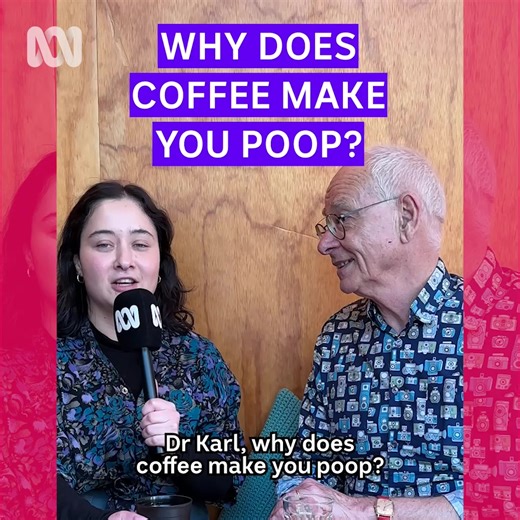 33K views · 3.7K reactions | Watch out, Dr Karl is coming for your coffee = poop theory. | ABC listen | Facebook