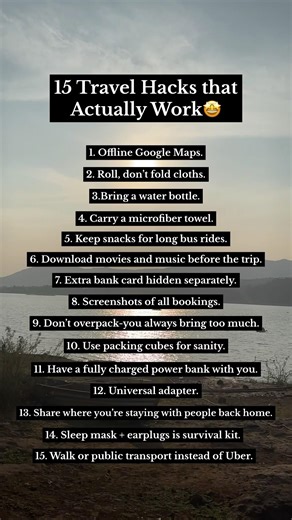 15 Travel Hacks #short #shorts #ytshort #ytshorts #travelhacks