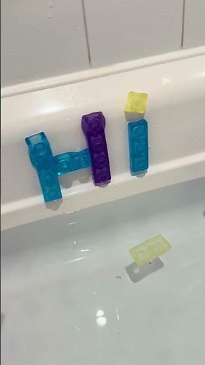 These Jelly Blox are hands down the funniest bath toy ever 😂