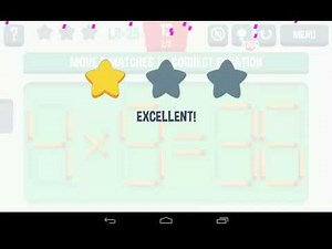 Move the Matches Level 8-25 Walkthrough