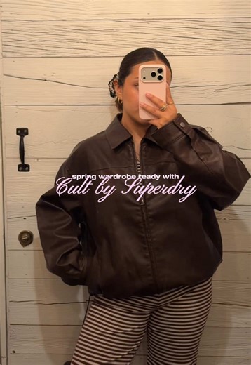 Stylish Leather Jackets for Spring from CULT by Superdry