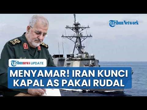 US Destroyer's Attempt to Deceive Iran Fails! IRGC Immediately Locks Target with Missiles in Stra...