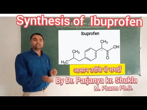 Synthesis of Ibuprofen | In easy and simple way