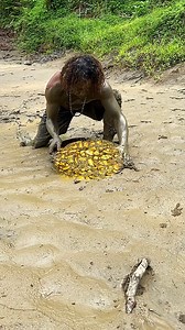 5.6K views · 63 reactions | Mud material containing gold #goldhunter #findinggold #golddiscover | Wit Discovery | Facebook