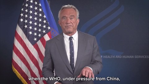 RFK Jr. addresses the World Health Assembly in fiery video explaining the US withdrawal from WHO