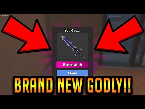 [EPIC] BRAND NEW ETERNAL IV GODLY KNIFE!!! (ROBLOX MURDER MYSTERY 2)