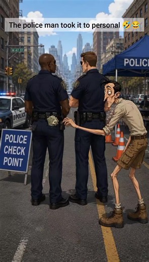 the police man took it too personal #fypシ゚viral #viralvideo