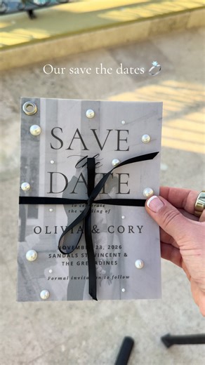 Creative Save the Dates for Your Destination Wedding
