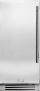 True Residential 15" Stainless Steel Left-Hinge Clear Ice Machine - TUI-15-L-SS-D