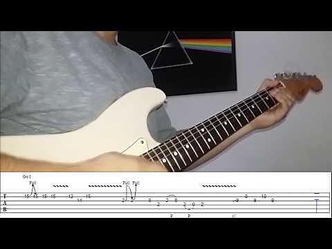 Pink Floyd - On the Turning Away | Solo Lesson Tab