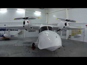 Grumman G-44 Widgeon at the Minsk aeroclub DOSAAF