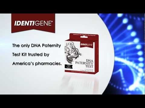 IDENTIGENE DNA Paternity Test: Legal DNA Paternity Test