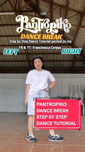 PANTROPIKO Dance Break: Step by Step Dance Tutorial | Franchesca Corpuz