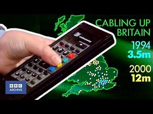 1994: FIBRE OPTICS - Delivering Your INTERACTIVE FUTURE? | Newsnight | Retro Tech | BBC Archive