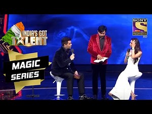 Ravinder ने सिखाई Malaika को एक Magic Trick | India's Got Talent Season 6 | Magic Series