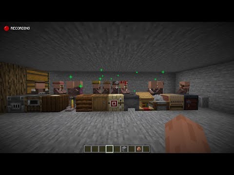 The 4 most common Minecraft villagers?!