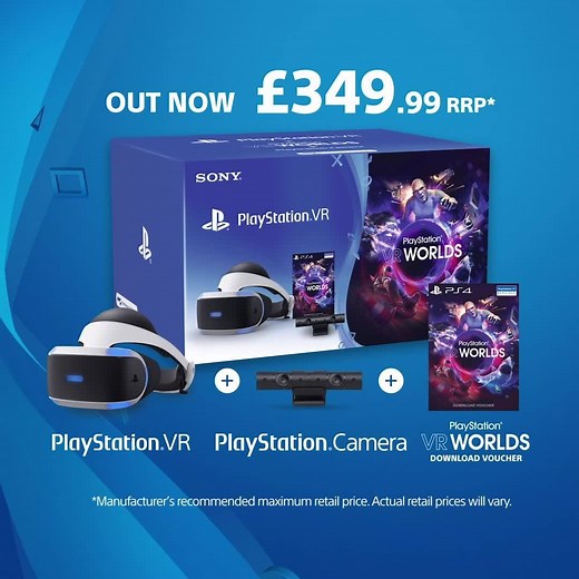 390K views · 1K reactions | Immerse yourself in over 100 games and experiences with PlayStation VR. Get the Starter Pack now. | PlayStation UK | Facebook