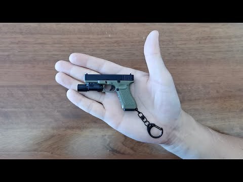 Mini Glock Keychain Unboxing 2022 - Miniature Glock 45 Toy Gun