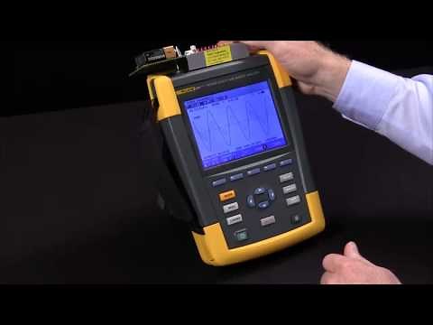 How To Use A Harmonics Test In A Fluke 435 Power Quality Analyzer