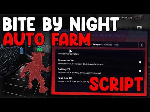 [🎭OP] Bite By Night NEW Script Auto Farm, Instant Escape & Kill All - Roblox 2026