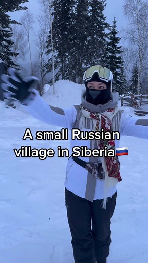 Exploring a Small Russian Village in Siberia