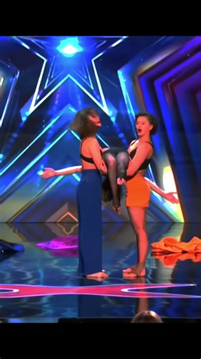 Three G Acrobat Trio - Never Give Up: The Silent Strength of Female Acrobats #shorts