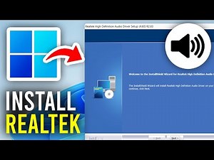 How To Download & Install Realtek HD Audio Driver In Windows 11 & 10 | Step-by-Step Guide