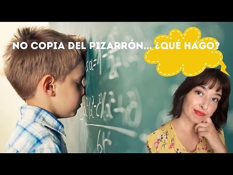 NO COPIA DEL PIZARRON: ¿ QUE HACER? ESTRATEGIAS PARA EL AULA #psicopedagoga #profesor