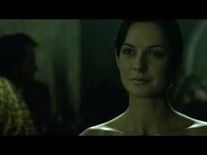 Deepfake: Rebecca Ferguson as Trinity from The Matrix.