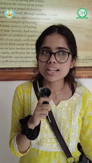 Student View of MGMCRI, SBV at MBBS Course commencement Ceremony