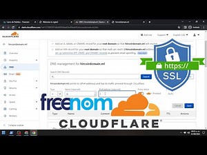 Obtener dominio GRATIS y SSL con Freenom y Cloudflare