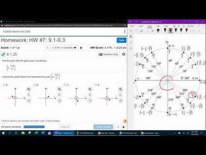 Trigonometry - HW#7 Question #1 & Precalculus - HW#5 Question #19 - MyLab Math