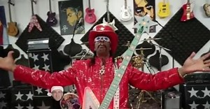 Bootsy Collins Turns "Santa Claus Is Coming to Town" Into a Christmas Song About Peyton Manning (Video)