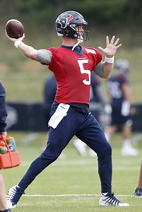 Texans impressed with QB Brandon Weeden