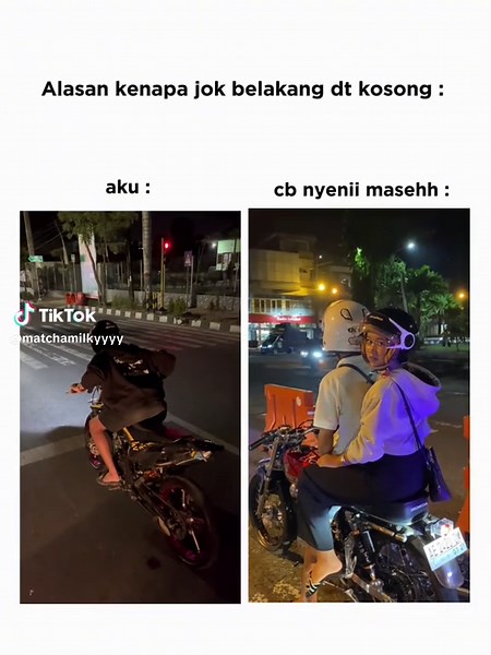 Trend Cewek Bonceng Cowok: Konten Bucin Naik Motor CB