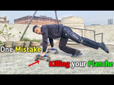 One Mistake killing your Planche 🚫 | planche mistake you should avoid !