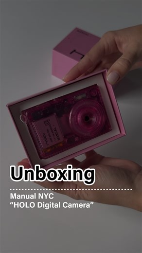 Hypebae on Instagram: "This digital camera is the perfect combination of Y2K vibes and modern features. Meet the Holo Cam from @manual_nyc, a compact and playful digicam that is available in a variety of transparent colors. Would you give this camera a try? 💞📷 Video: Hypebae"