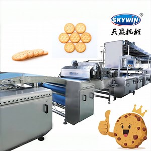 [Hot Item] Commercial Cookies Industry Hard and Soft Biscuit Making Machine Price Crisp Biscuit Soda Cracker Production Line