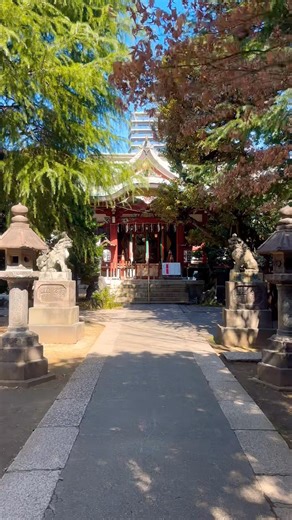 神宮前の空を仰ぐ「八咫烏」の聖域。青山熊野神社で、進むべき道を照らす導きの力と心願成就を願う。✨導きの社: The Path Finder.