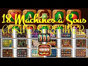 18 Online slots machines played 🎰🎰 On mode CASINO STREAMER