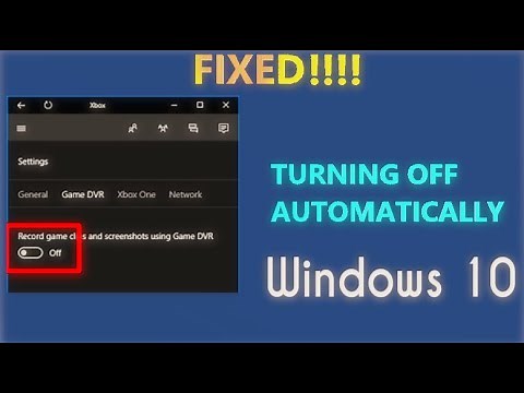 How To Fix Xbox Game Bar TURNING Off Automatically During Recording In Windows 10?