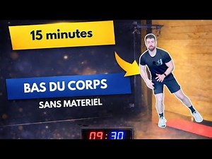 🔥15 MIN LOWER BODY BODY WORKOUT #12! (Complete leg workout with no equipment)