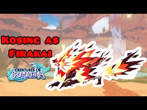 Kosing as Firakai | Creatures of Sonaria