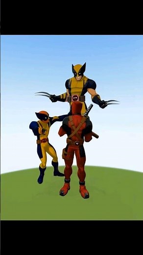 Deadpool Vs Wolverine ▷ Marvel ◁ Timelapse Build Animation in Minecraft