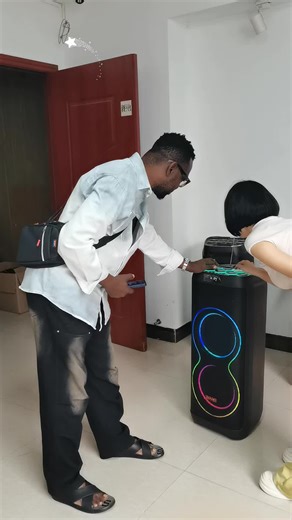 mr.Zhenghe.Speaker.and.tv on Instagram: "Gathering Favorite! 🎊 NDR BAAB Portable Party Speakers ✅ Lightweight, easy to move for backyard/indoor parties 🔊 210W power, perfect for small to medium gatherings 💫 RGB light ring, create vibrant party vibes 🚨 MOQ = 10 PCS! 🚨 (Wholesale only) 💵 NDR BAAB Factory rates Secure orders: +8613710194056 #GatheringPartySpeakerWholesale"