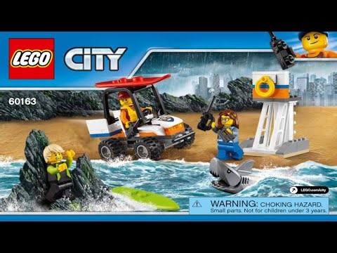 LEGO 60163 Instructions | City | Coast Guard Starter Set | Coast Guard